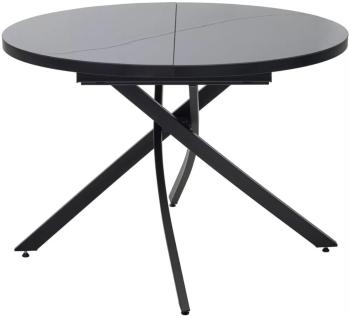 Черный, стекло/ Черный каркас