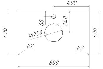 Столешница Taliente MB-ST 80см