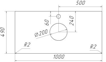 Столешница Taliente MB-ST 100см
