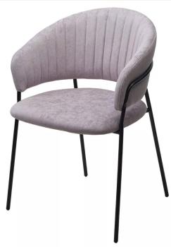 RAIN 10 lavanda, велюр / черный каркас