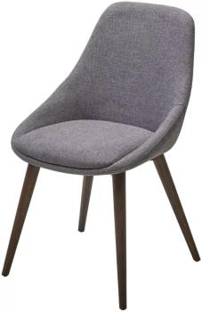 Grey Lena-450, ткань / орех