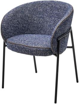 стальной синий TOPIC 330 / черный каркас