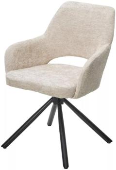 3018-10 бежевый, шенилл/ черный каркас