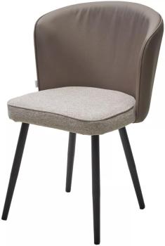 ROVENA BISCUT ткань / ORAKUL 290 экокожа / Черный каркас