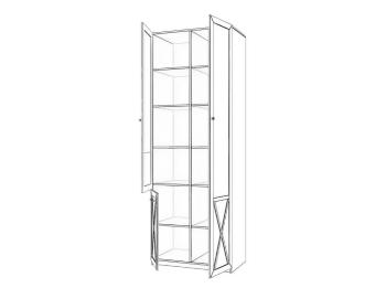 Шкаф двухдверный Атлант Бэль 1/2