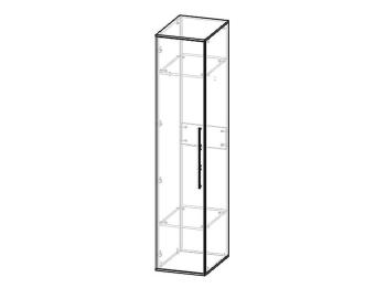 Шкаф однодверный Атлант Бастион