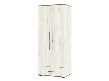 Дуб Крафт Белый / Серый Шифер