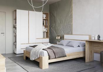 Двуспальная кровать Woodville Элла КР 03 160х200