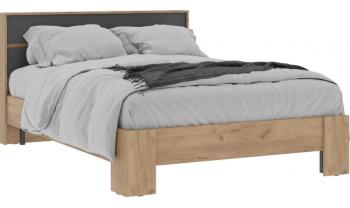 серый графит 0162 / дуб крафт золото