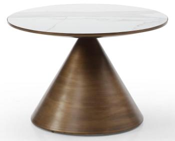 белая керамика /бронзовый