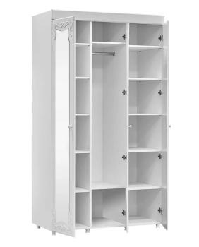 Шкаф 3 дв (560) с 3 Большими зеркальными дверьми Катрин-К ИТ-55 Италия