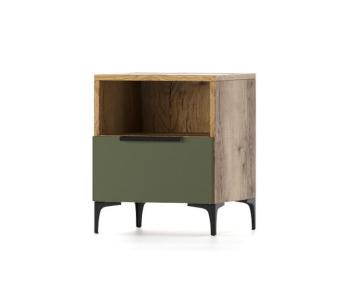 Дуб Делано Темный / Грин Софт (зеленый)