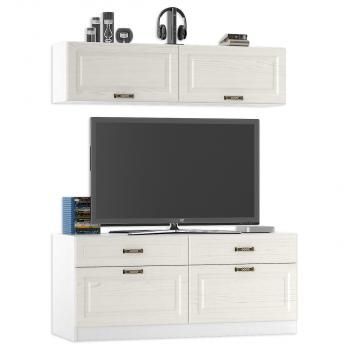 Гостиная Mobi Ливерпуль набор мебели 5 Тумба + Шкаф навесной