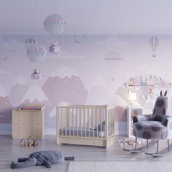 Комод со съемным пеленальным столиком Кубаньлесстрой БИ 111