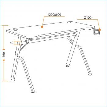 Стол TetChair Cyber-01 neo
