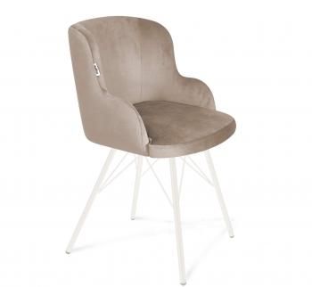 латте/белый муар