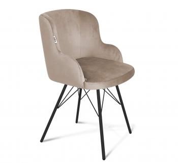 латте/черный муар