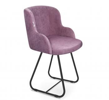 пыльная роза/черный муар