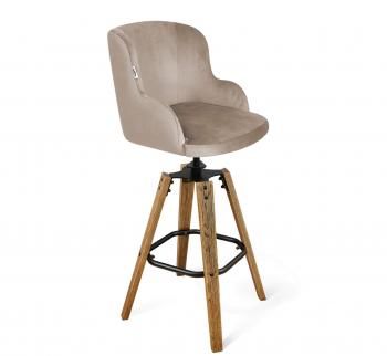 латте/браш.коричневый/черный муар