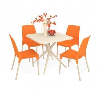 бежевый/оранжевый/ваниль