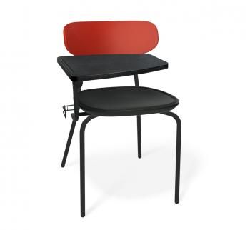 черный/красный/черный муар