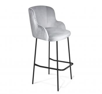 серое облако/черный муар