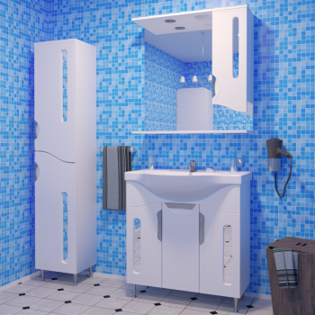 Зеркало-шкаф Stella Polar Сильва 100/С