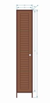 Шкаф-пенал Stella Polar Монтоне 36