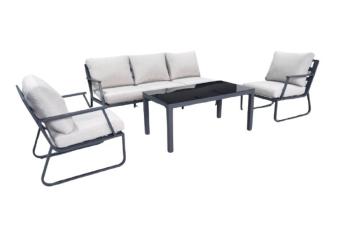 Каркас: Алюминиевый; Столешница: Закаленное стекло