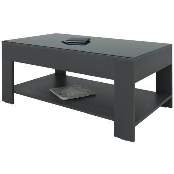 Графит темный U961/Стекло черное