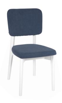 Белая эмаль / ткань classic blue