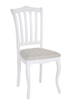 Тон 304 белый/ткань рио полоса 17