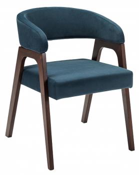 Blue/каркас Темный орех