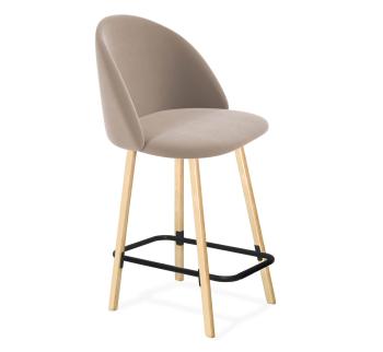 латте/прозрачный лак/черный муар