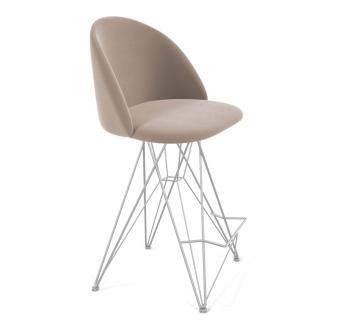 латте/хром лак