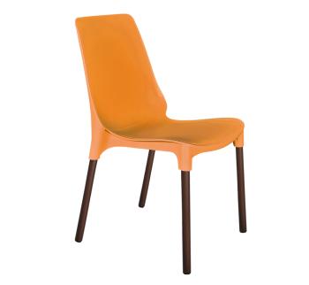 оранжевый/коричневый муар