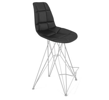 черный/хром лак