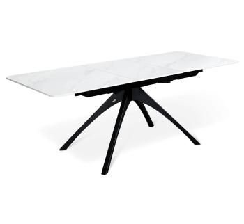 белый мрамор/черный