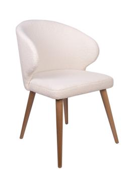 букле белый, опора бук натуральный