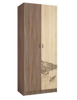 Ясень шимо темный/Дуб сонома