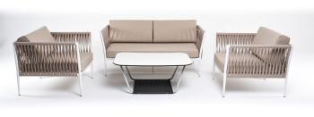 Лаунж-зона плетеная из роупа 4-местная 4sis