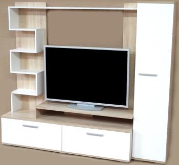 дуб сонома/белый