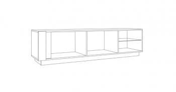 Тумба под ТВ широкая Mobi Арчи 10.86