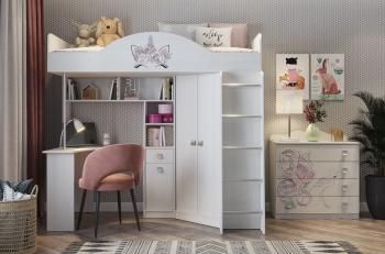 Кровать Мебельсон Фэнтези (Детский комплекс) (2050х1090х1890)