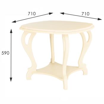 Стол журнальный Мебелик Кофейный П