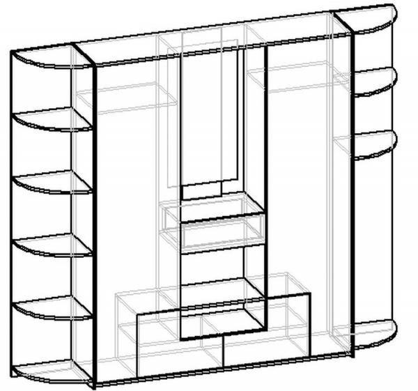 Прихожая Мебелайн «Мебелайн – 9»