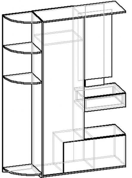 Прихожая Мебелайн «Мебелайн – 10»