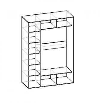 Шкаф – купе Мебелайн «Мебелайн – 2»