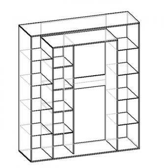 Шкаф – купе Мебелайн «Мебелайн – 5»
