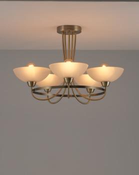 Люстра потолочная Moderli V1204-5C Lione 5*E27*60W